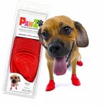 Bottes pour chien - pawz - red dog - caoutchouc naturel - biodgradables - confort optimal