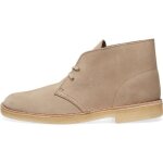 Bottes chukka - clarks - desert boot - daim - nubuck - gris - homme