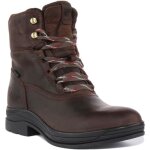 Bottes en cuir imperm�able � lacets pour femmes ariat harper h2o - brun - taille 42