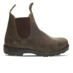 Bottes - blundstone - 585 - cuir marron - Élastique - talon plat Bottes - blundstone - 585 - cuir marron - Élastique - talon plat