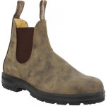 Bottes en cuir marron