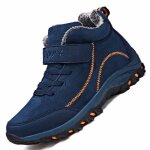 Bottes en daim imperméables pour hommes et femmes bottes de neige en peluche bottes chaudes antidérapantes ... Bottes en daim imperméables pour hommes et femmes bottes de neige en peluche bottes chaudes antidérapantes ...