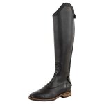 Bottes d�quitation en cuir mollet large br equitation firenze - noir - 41