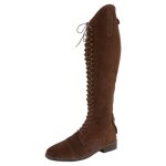 Bottes d�quitation en cuir tige normale � lacets premiere casimir - brun - 42