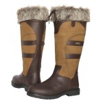 Bottes dhiver longue femme hv polo katerina - brown - cognac - 40