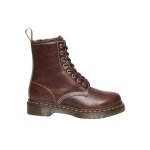 Bottes dr martens 1460 serena pour femme - marron - cuir - lacets