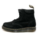 Bottes dr martens berman - cuir noir - lacets - adulte