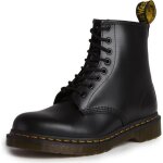 Botte dr martens - black smooth - 1460 - 11822006 - zip - mixte - plat