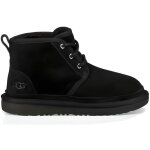 Botte enfant ugg neumel ii noir - lacets - doublure en peau de mouton - imite la marche pieds nus