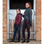 Bottes d�quitation cuir fille premier equine elnaro - noir - taille 33