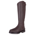 Bottes d�quitation pour hiver en cuir br equitation greenland ii - brun - 38