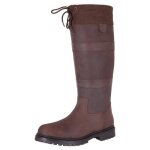 Bottes dquitation outdoor impermeable en cuir br equitation country nubuck - brun - 43