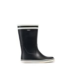 Bottes femme aigle malouine 2 - marine / blanc - caoutchouc - aigle