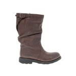 Bottes femme bikkembergs 101269 en cuir marron vintage