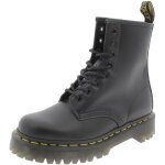 Bottes femme - dr martens 1460 bex - cuir - noir - lacets