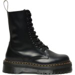 Bottes pour femme - dr martens - jadon hi 25565001 - noir - plateau 5cm - lacets - cuir