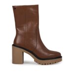 Bottes femme - gioseppo - neidling - cuir - talon large - marron