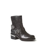 Bottines femme - guess - figi - cuir véritable - talon 55 cm - modèle biker Bottines femme - guess - figi - cuir véritable - talon 55 cm - modèle biker