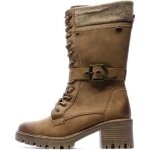 Bottes camel femme relife jorbran