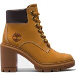 Bottes pour femme - timberland - allington heights 6 inch - marron - lacets - adulte