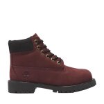 Bottes femme - timberland - prem 6 in lace waterproof - talon plat - rouge