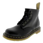 Bottes femme vegan noir - dr martens - cuir - lacets - semelle caoutchouc rsistante