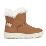 Bottes - geox - theleven - cuir - whisky - haute - plat
