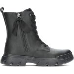 Bottes geox j. junette - noir - fermeture zip - tige haute - synthtique - femme