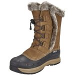 Bottes hautes baffin chloe en cuir marron avec lments rflchissants pour femme - utilisation hiver ...