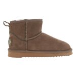 Bottes hautes en cuir de vachette gris pour femme - mustang