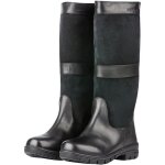 Bottes hautes dublin danman pour femmes - cuir noir - ajustement à lacets - confortable et respirant Bottes hautes dublin danman pour femmes - cuir noir - ajustement à lacets - confortable et respirant