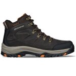 Bottes pour homme skechers relment - daggett en cuir marron avec lacets - hauteur de la tige moyenne