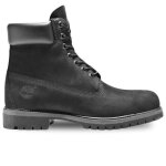 Bottes pour homme - timberland - premium 6 - inch waterproof - cuir - noir