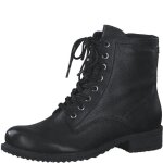 Bottes lacets pour femme - tamaris - 25812 - 41 - hauteur de talon 2 - couleur noir