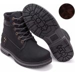 Bottes martin pour femmes - automne / hiver - semelles épaisses chaudes en velours - noir - 02 Bottes martin pour femmes - automne / hiver - semelles épaisses chaudes en velours - noir - 02
