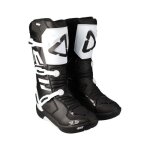 Bottes moto cross enfant leatt 3. 5 - noir / blanc - 38
