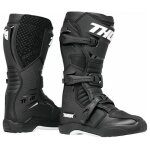 Botte moto cross thor noir pour homme femme taille 43 blitz xr bk / wh us9 neuf