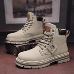 Bottes de moto - remycoo - homme - lacets - gris Bottes de moto - remycoo - homme - lacets - gris