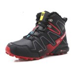 Bottes de neige en plein air pour hommes polaire chaussures en coton chaud semelle épaisse antidérapant ... Bottes de neige en plein air pour hommes polaire chaussures en coton chaud semelle épaisse antidérapant ...