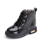 Bottes de neige pour enfants ecelen - noir - lacets - haute - synthétique Bottes de neige pour enfants ecelen - noir - lacets - haute - synthétique