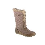 Bottes de neige femme columbia minx mid iii - beige - lacets - synthtique