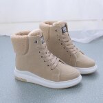 Bottes de neige femmes - marque inconnue - modle inconnu - beige - chaud - impermable