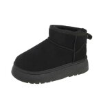Bottes de neige pour femme - noir - �paissies avec polaire pour une r�sistance au froid - antid�rapantes ...