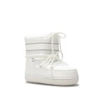 Bottes de neige en tissu impermable avec laage  3 ?illets. pour femme - bottes cuissardes - la modeuse ...