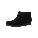 Bottes clarks wallabee noir - homme - tige en cuir suédé - semelle en crêpe Bottes clarks wallabee noir - homme - tige en cuir suédé - semelle en crêpe