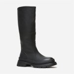La modeuse - bottes cuissardes - bottes en simili mat avec effet textur au dessus de la semelle. talon ...