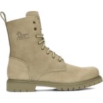 Bottes panama jack frisia - femme - cuir - kaki - beige - haute