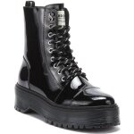 Bottes de plate - forme en cuir verni noir pour femmes - bronx rifka - eu 40 Bottes de plate - forme en cuir verni noir pour femmes - bronx rifka - eu 40