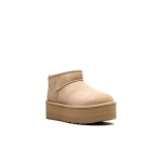 Bottes  plateforme ugg classic ultra mini - beige - homme