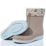 Bottes de pluie - zgeer - tube courte - antidrapantes - fourres - femme